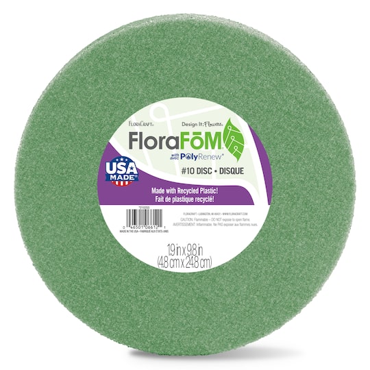 FloraCraft® FloraFōM Green Foam Disc